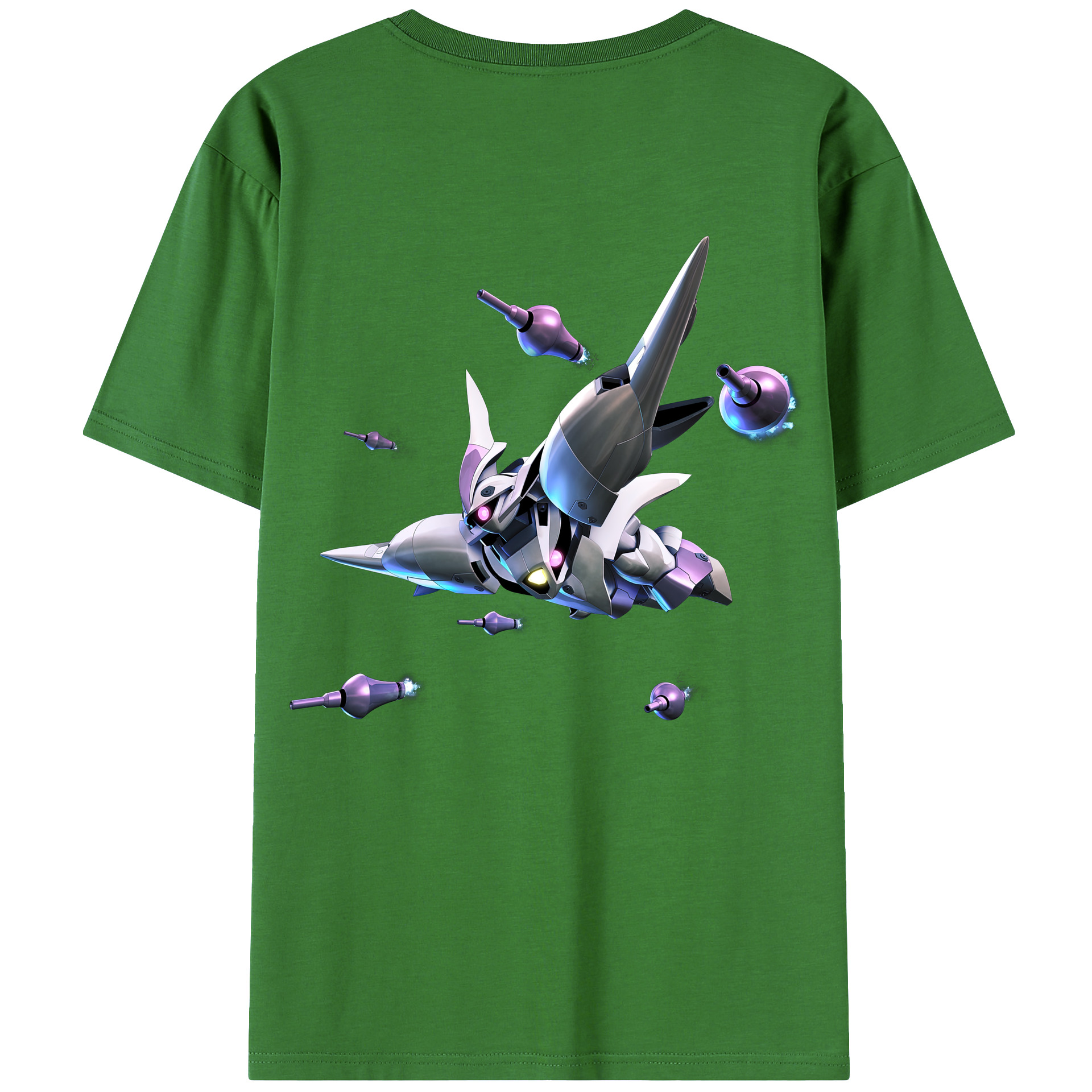 （画像用） 機動戦士ガンダム Mobile Suit Gundam レディース半袖Tシャツ(バックプリント)